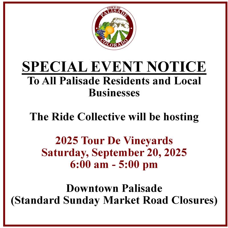2025 - TOUR DE VINEYARDS