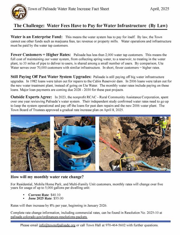 2025 WATER RATE NOTICE - PG 2