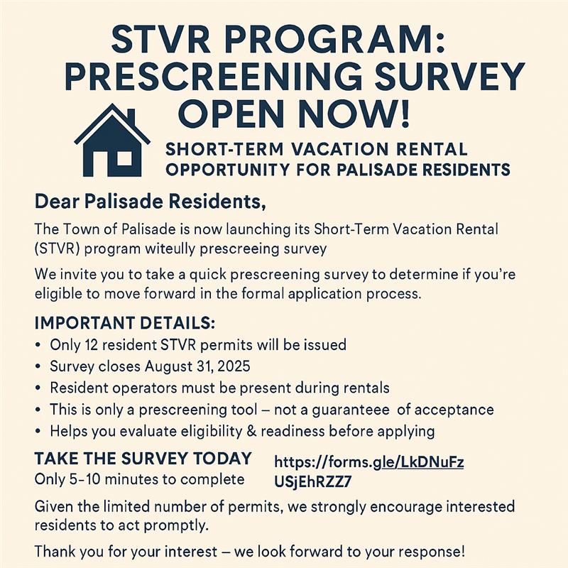 2025.07.25 - STVR PROGRAM - PRESCREENING SURVEY