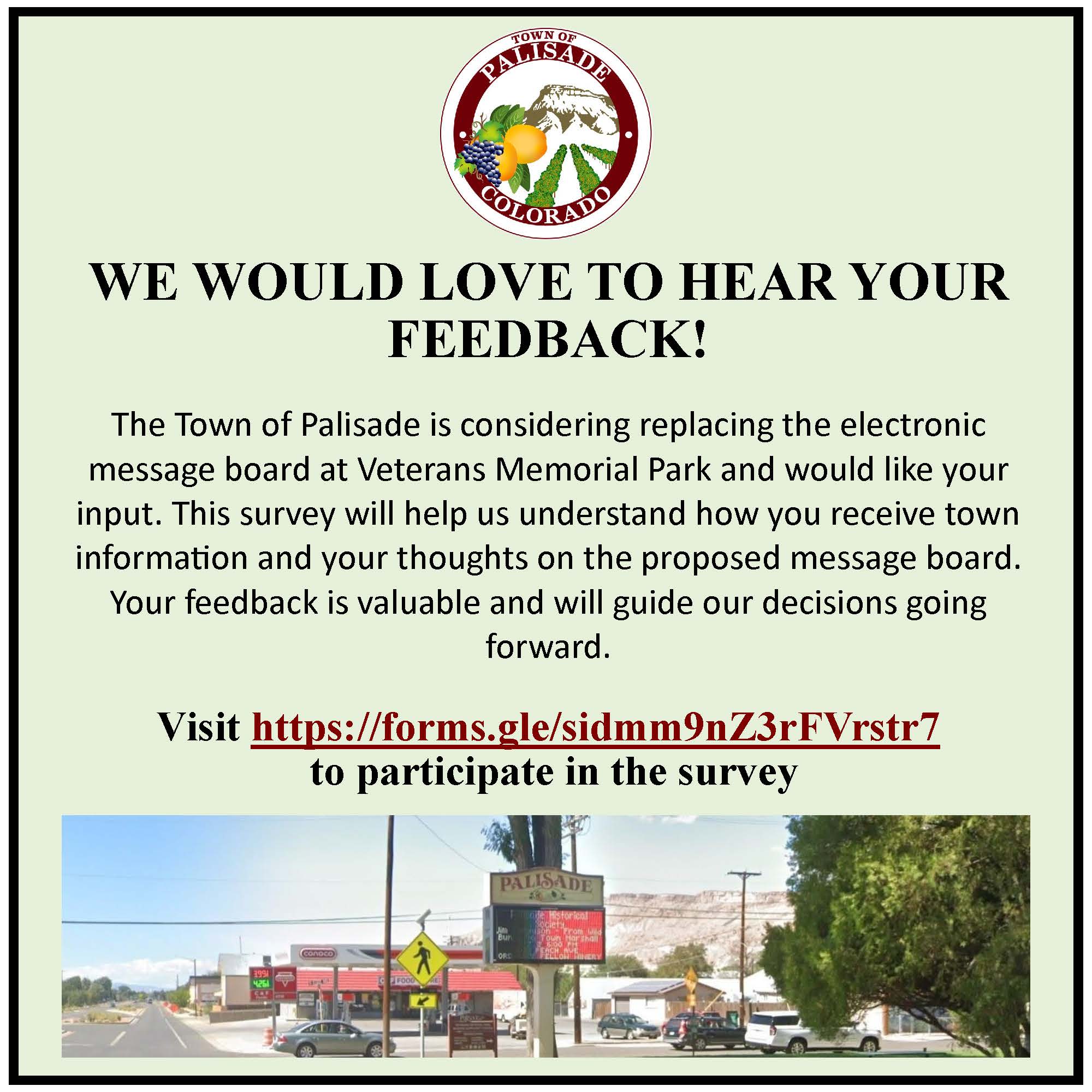 Image requesting feedback for Communication Survey